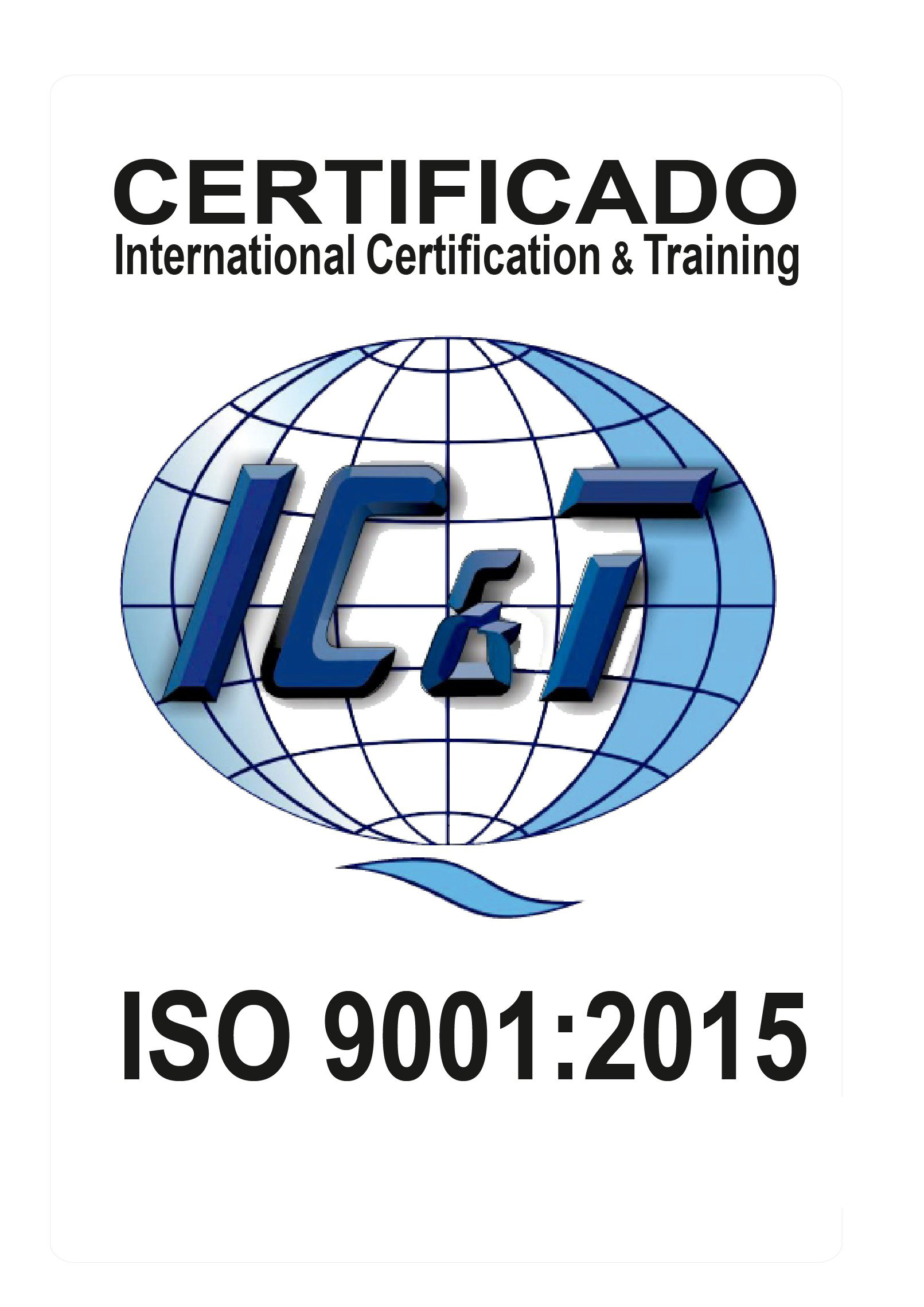 Certificado IC&T ISO 9001:2015